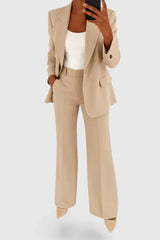 Women's Two-Piece Suit Set – Office & Casual
