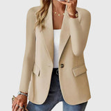 Women's Structured Formal Blazer – Lightweight