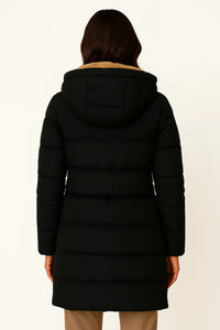 Women's Insulated Puffer Jacket - Warm Winter Coat for Cold Weather and Outdoor Activities
