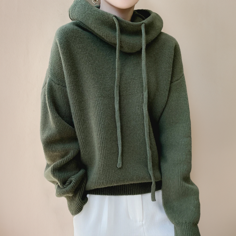Women's Merino Wool Roll Neck Jumper