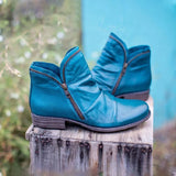 Women's Orthopaedic Ankle Boots – Everyday Support – Blue
