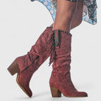 Women's Orthopaedic Boots – Wide Foot Support – Red