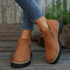 Women's Orthopaedic Boots – Everyday Walking Support – Brown