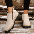 Women's Orthopaedic Boots – Everyday Walking Support – Beige