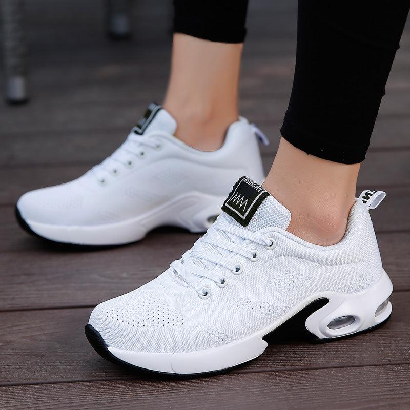 Women's Orthopaedic Wide-Toe Shoes – Pain-Relief Comfort – White