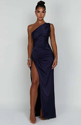 Satin Evening Dress for Women - Elegant Formal Wear for Special Occasions