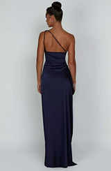 Satin Evening Dress for Women - Elegant Formal Wear for Special Occasions
