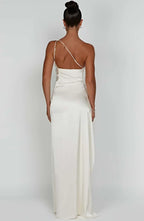 Satin Evening Dress for Women - Elegant Formal Wear for Special Occasions