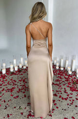 Satin Evening Dress for Women - Elegant Formal Wear for Special Occasions