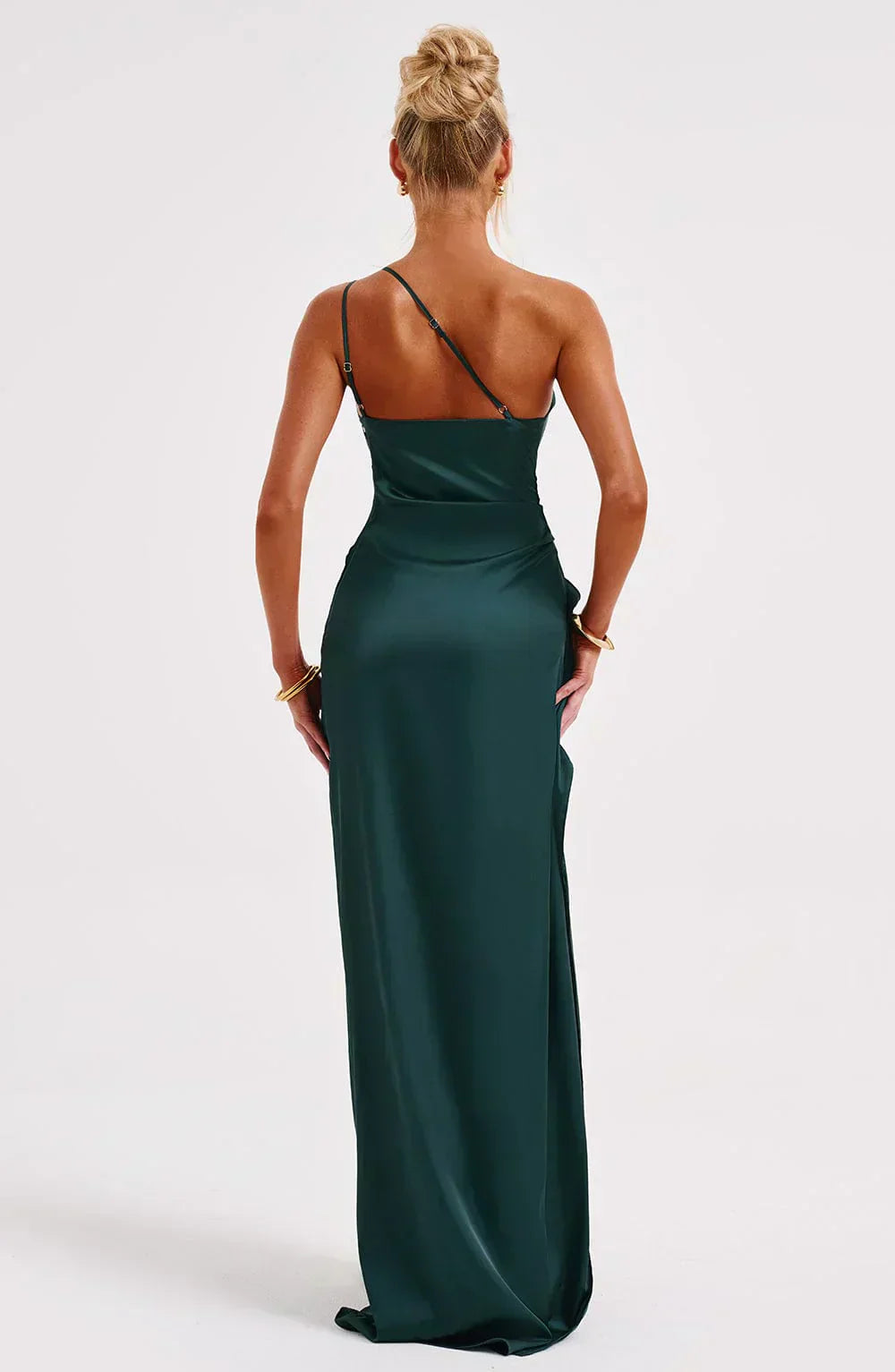 Satin Evening Dress for Women - Elegant Formal Wear for Special Occasions