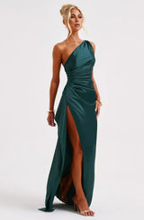 Satin Evening Dress for Women - Elegant Formal Wear for Special Occasions