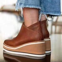 Women's Minimalist Ankle Boots – Office & Casual