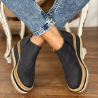 Women's Minimalist Ankle Boots – Office & Casual
