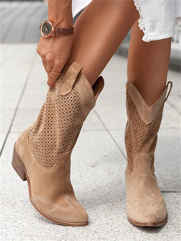 Women's Orthopaedic Western Boots – Supportive Walking Comfort