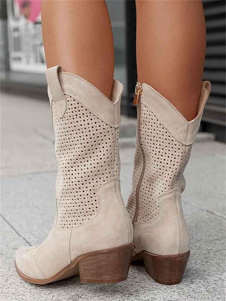 Women's Orthopaedic Western Boots – Supportive Walking Comfort