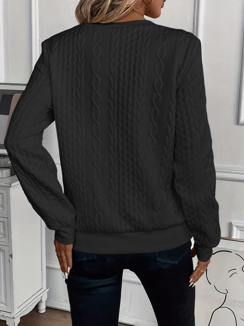 Women's Sweater - Cozy Knit, Casual Style – Everyday, Office