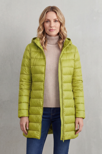 Women's Ultra-Lightweight Hooded Down Jacket