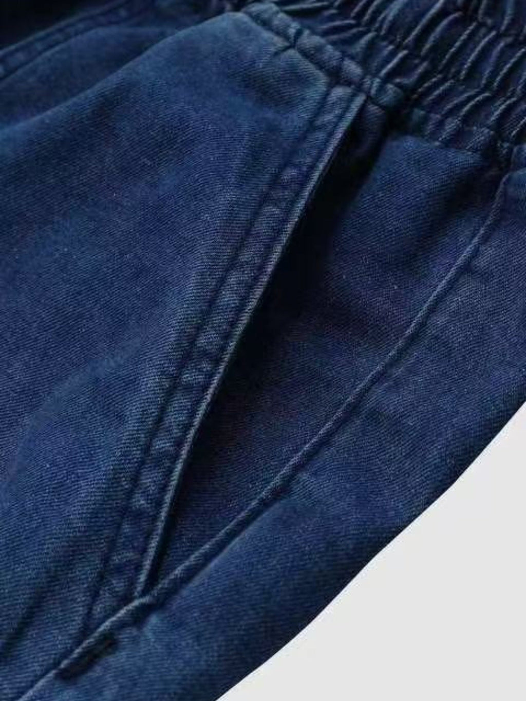 Women's Relaxed Wide-Leg Jeans with Drawstring