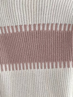 Women's Colour Block Striped Jumper – Drop Shoulder