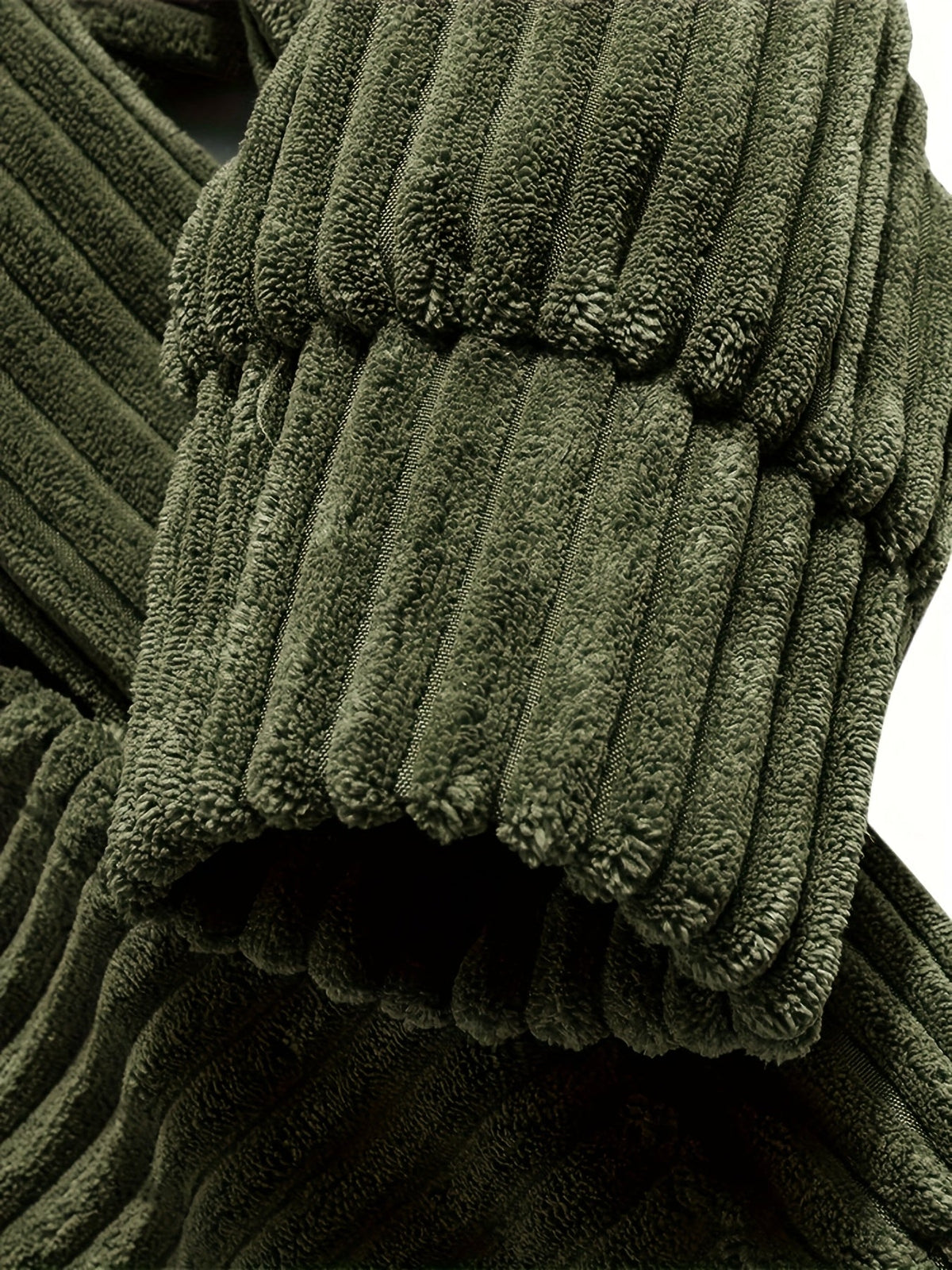 Unisex Ribbed Pullover Hoodie – Relaxed Fit