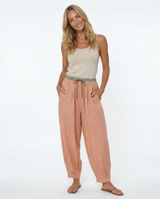 Linen Trousers for Women - Lightweight, Casual Fit, Perfect for Summer Wear