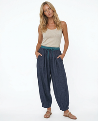 Linen Trousers for Women - Lightweight, Casual Fit, Perfect for Summer Wear