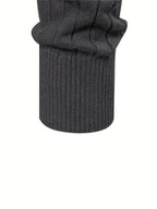 Men's Quarter-Zip Stand Collar Jumper