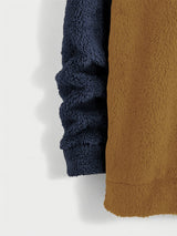 Men's Colour Block Hooded Two-Piece Lounge Set