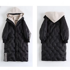 Women's Hooded Plush Puffer Jacket