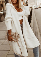 Women's Longline Open Cardigan – Relaxed Layering