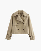 Short Trench Coat – Casual, Office Wear