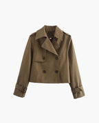 Short Trench Coat – Casual, Office Wear