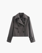 Short Trench Coat – Casual, Office Wear