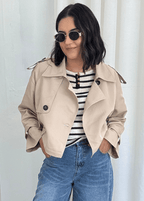 Short Trench Coat – Casual, Office Wear