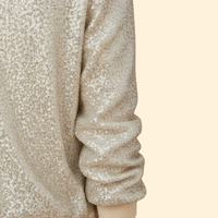 Sequin Bomber Jacket Women's Silver Zip-Up – Party, Evening, Holiday, Gift · Werune